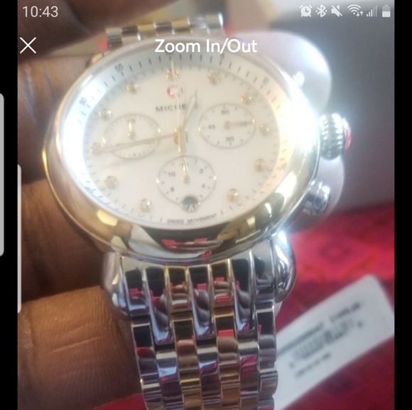 MICHELE CSX 36 Signature Mirror Dial two tone - Picture 5 of 9